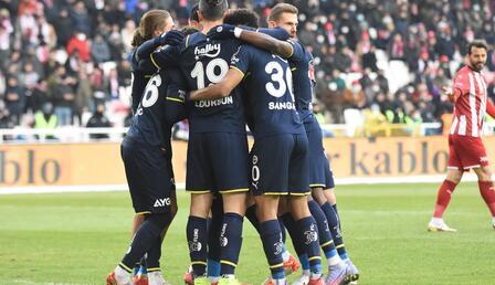 Sivasspor - Fenerbahçe maçından fotoğraflar