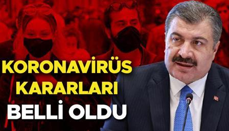 Maske yasağı kalktı mı? Maske zorunluluğu için Bilim Kurulu kararı Bakan Koca tarafından açıklandı