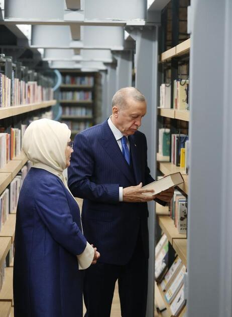 Son dakika... Rami Kütüphanesi açıldı... Cumhurbaşkanı Erdoğan: Ramiyi bir kültür merkezi olarak planladık