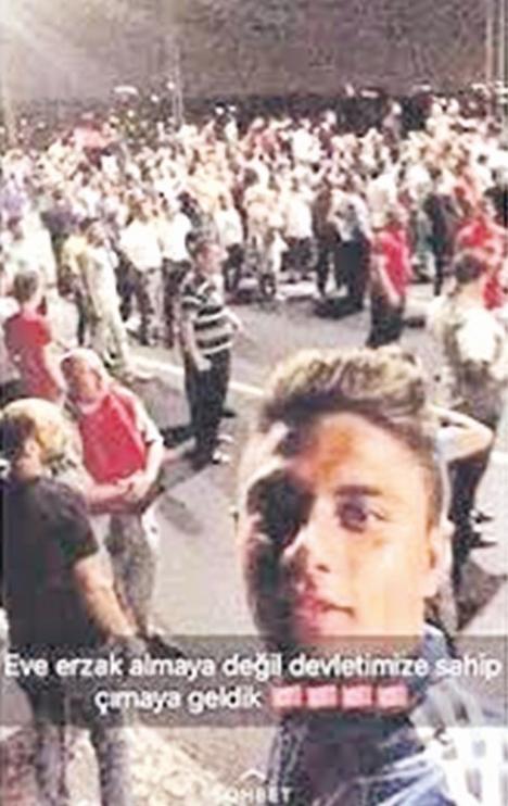 ‘Eve erzak almaya değil devletimize sahip çıkmaya geldik’