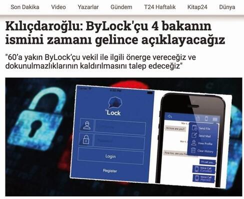 Artık zamanı gelmedi mi; Açıklayın Bylock’çu AKP’li bakanları