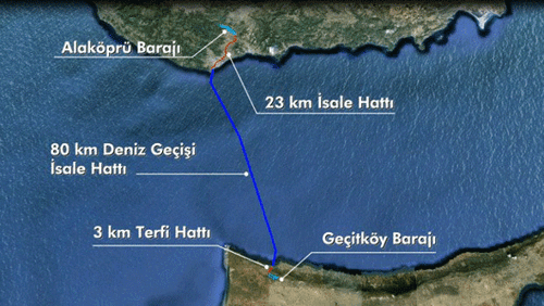 Turkiye Kktc Arasi Boru Hattinda Ilk Su Adaya Ulasti Son Dakika Haberler