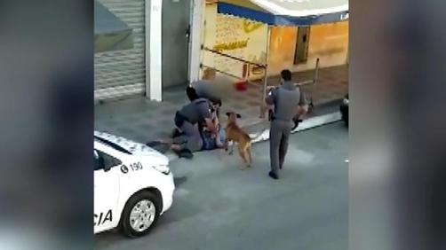 Brezilya'da dehşete düşüren anlar