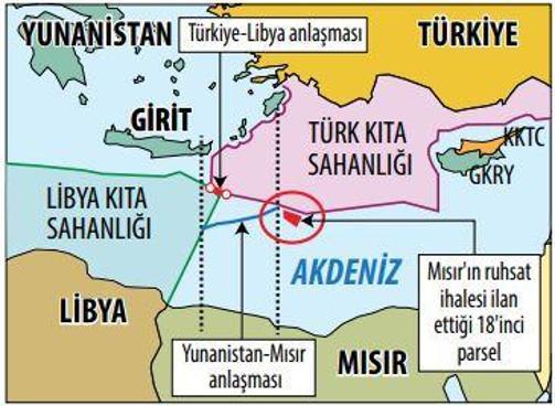 Yunan bakan iddia etti: Mısır ile parsel sorunu halledildi