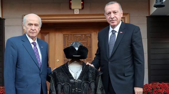 Cumhurbaşkanı Erdoğan’dan Bahçeli’ye ziyaret