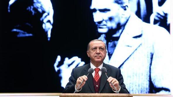 Erdoğan: Birileri Atatürke Atatürk dedik diye kendilerine göre bir sürü senaryo yazıyor