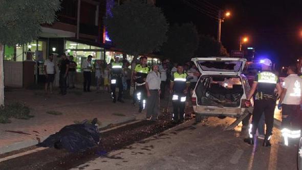odemis haberleri otomobil ile motosiklet carpisti 1 olu 1 yarali izmir haberleri