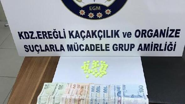 Zonguldakta uyuşturucu operasyonunda 4 kişi tutuklandı