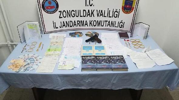 Zonguldakta tefeci operasyonu: 8 gözaltı