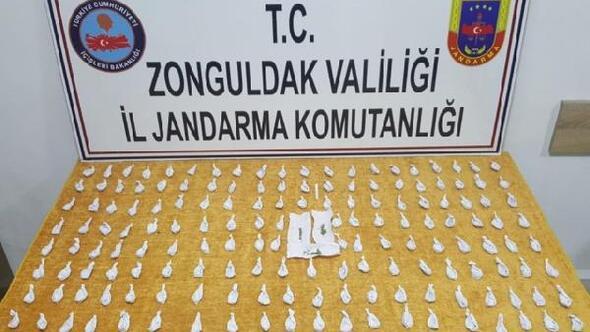 Zonguldakta uyuşturucu satıcısı tutuklandı