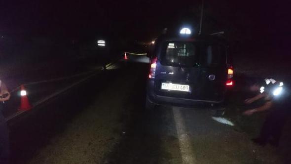 Hafif ticari aracın çarptığı yaya öldü