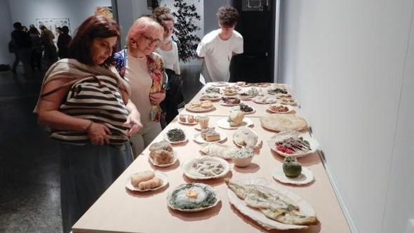 İzmirin lezzetleri sanat eserine dönüştü