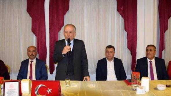 Kumlucadan tayin olanlara veda yemeği