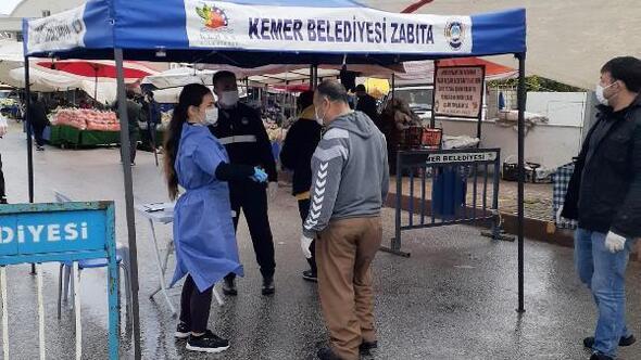 Kemer Haberleri - Kemer'de koronavirüs önlemleri - Antalya Haberleri