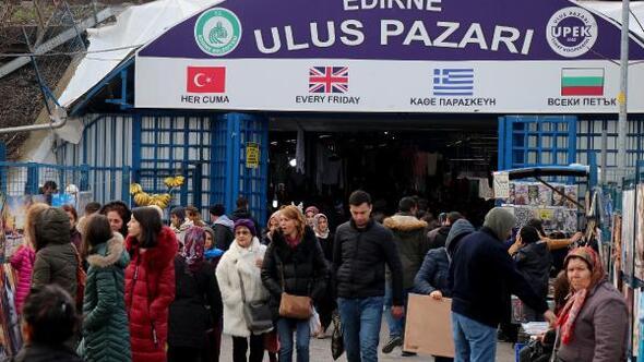 Edirne Haberleri Edirne’nin ‘uluslararası’ pazarı, 2 ayın ardından