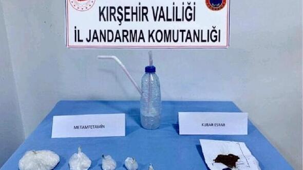 Kırşehirde 2 uyuşturucu şüphelisi adliyeye sevk edildi