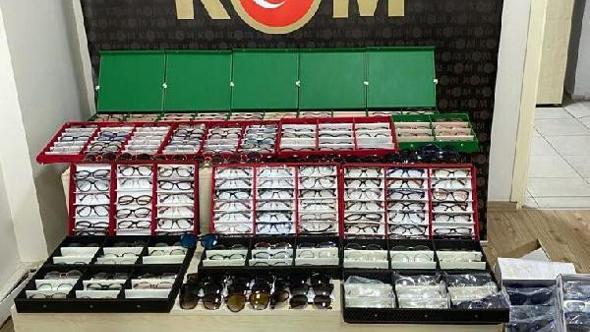 izmir haberleri izmir de 600 bin tl degerinde kacak gozluk ve gozluk cercevesi ele gecirildi yerel haberler