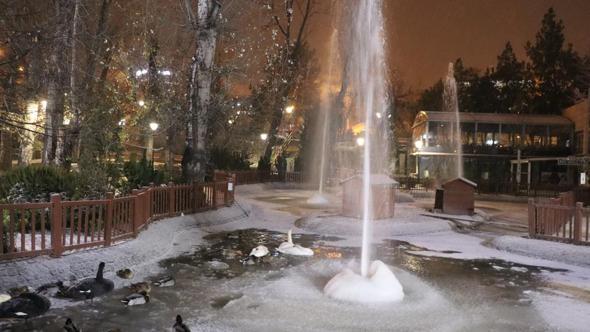 ankara haberleri kugulu park buz tuttu yerel haberler