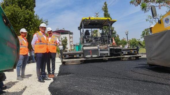 Yenişehir Belediyesi, yol yenileme çalışmalarını sürdürüyor