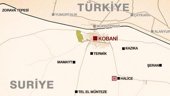 Kobani Kurt Guclerin Eline Gecti Son Dakika Haberler