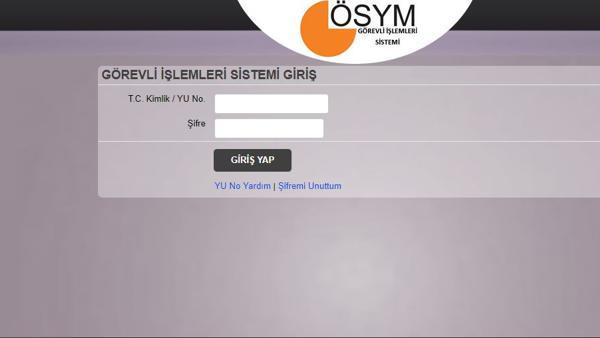 Osym Gis Gorevli Islemleri Sistemi Uzerinden Neler Yapilir Egitim Haberleri