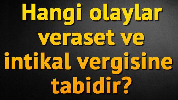 veraset intikali nasıl yapılır