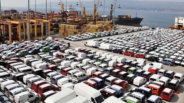 Otomotiv ihracatı Ekim ayında 2.8 milyar dolar oldu