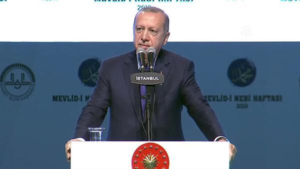 Cumhurbaşkanı Erdoğan: Günümüzün haçlıları Neo-Naziler, Müslümanlara hayatı dar ediyor