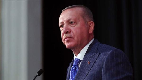 Cumhurbaşkanı Erdoğan'dan şehit ailelerine başsağlığı mesajı