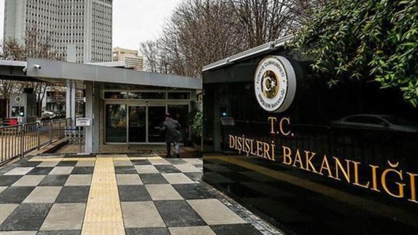 Dışişleri'nden Sasunyan'ın şartlı tahliyesinin kabulüne kınama Dışişleri'nden Sasunyan'ın şartlı tahliyesinin kabulüne kınama