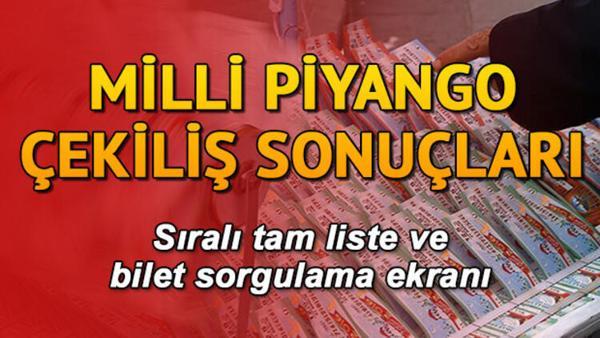 29 Mayis Milli Piyango Cekilis Sonuclari Ve Sirali Tam Liste Aciklandi Mpi Bilet Sorgulama Ekrani