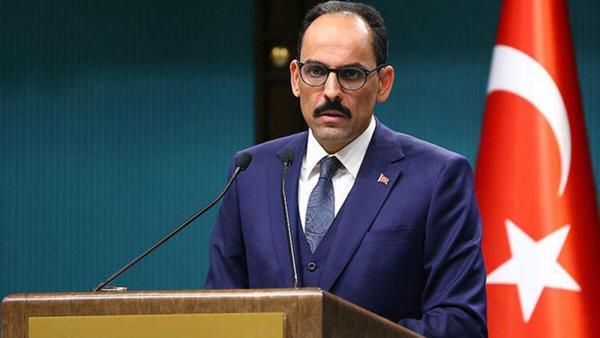 Cumhurbaşkanlığı Sözcüsü Kalın'dan "İsrail-BAE anlaşması"na tepki Cumhurbaşkanlığı Sözcüsü Kalın'dan "İsrail-BAE anlaşması"na tepki