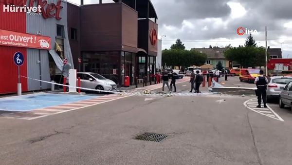 Fransa’da ATM’ye bombalı saldırı