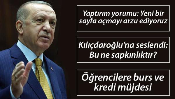 Son dakika haberi: Cumhurbaşkanı Erdoğan'dan önemli açıklamalar! Öğrencilere burs müjdesi, AİHM'nin 'Demirtaş' kararı ve diğer detaylar