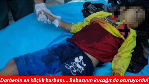 İnsanlık da onunla birlikte öldü... Darbeciler 7 yaşındaki çocuğu babasının kucağında vurdu!