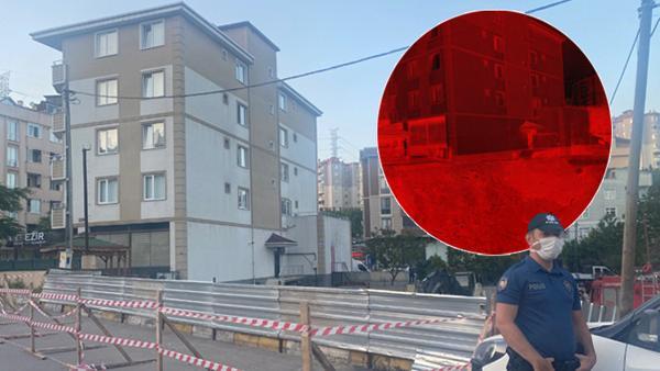 Pendik'te istinat duvarı çöken 5 katlı bina boşaltıldı Pendik'te istinat duvarı çöken 5 katlı bina boşaltıldı