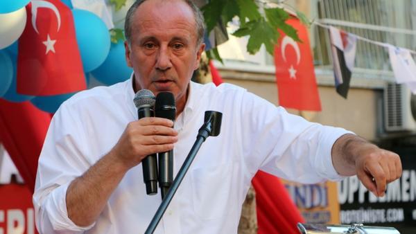 Muharrem İnce’den Zeydan Karalar’a afiş tepkisi: Neden indirttin?