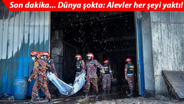 Son dakika: Bangladeş'te fabrika yangını... En az 52 ölü Son dakika: Bangladeş'te fabrika yangını... En az 52 ölü