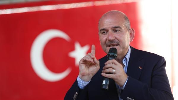 Bakan Soylu polislere hitap ederken gözyaşlarını tutamadı!