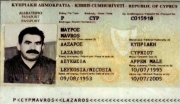Rum Kesiminde büyük skandal Terörist elebaşı Öcalanın sahte pasaport ismi Rum tatbikatında