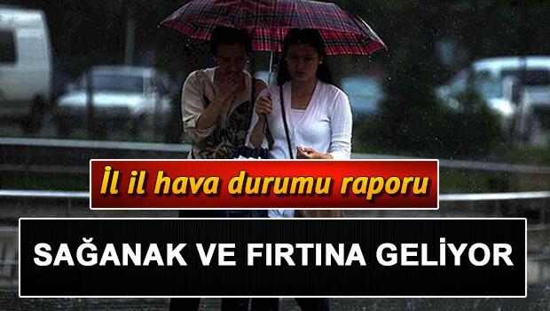 Meteoroloji'den hafta sonu için yağmur uyarısı... 2 3 Kasım Türkiye geneli il il hava durumu tahminleri 
