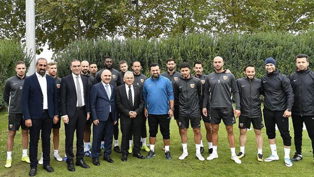 Fenerbahçe maçı öncesi Kayserispor'a moral ziyareti