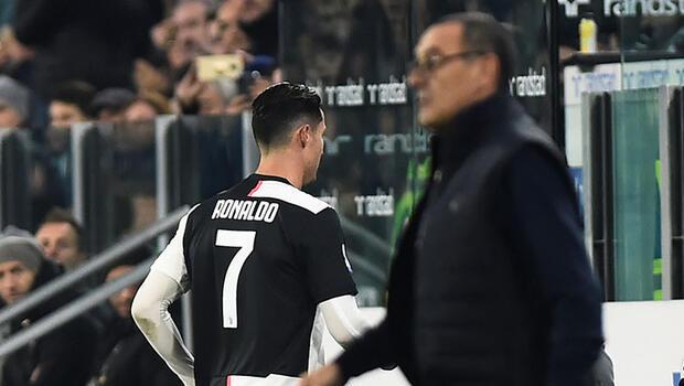 Juventus'ta kriz! Ronaldo & Sarri...