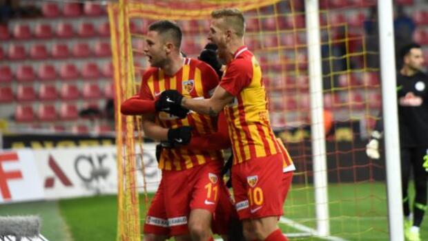 Kayserispor'da Kravets'ten duygusal gol sevinci!