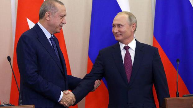 Son dakika haberi... Cumhurbaşkanı Erdoğan, Putin ile görüştü