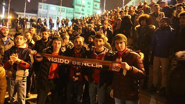 Sivas'ta Beşiktaş galibiyeti sevinci