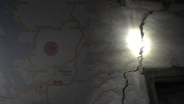 Manisada deprem... İstanbulda da deprem hissedildi Manisada deprem... İstanbulda da deprem hissedildi