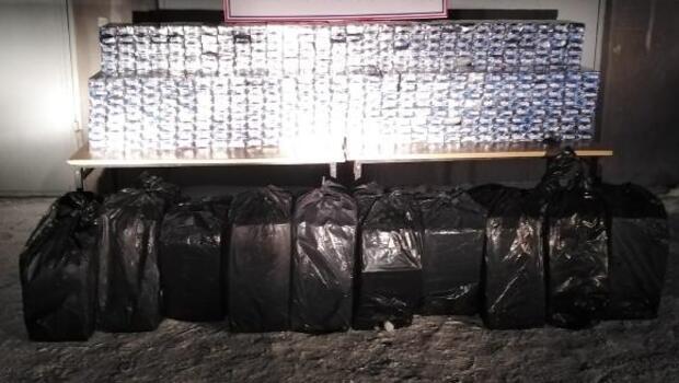 Van'da 42 bin paket 'kaçak sigara' ele geçirildi