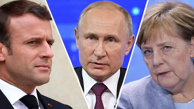 Son dakika haberi: Merkel ve Macron'dan Putin'e İdlib çağrısı: Derhal son bulsun