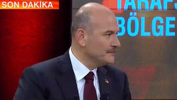 Son dakika haberleri; İçişleri Bakanı Süleyman Soylu CNN TÜRK'te gündemi değerlendiriyor
